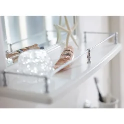 Miller - Traditional 1903 Arched Mirror With Fixed Shelf And Rail 8 Miller - Traditional 1903 Arched Mirror With Fixed Shelf And Rail -Shower Essence 360c2 d1