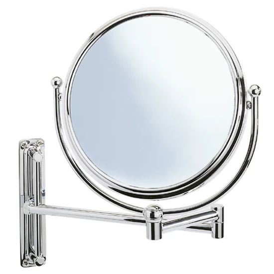 Wenko Deluxe Cosmetic Wall Mirror W/ Swivelling Arm - 5x Magnification 3 Wenko Deluxe Cosmetic Wall Mirror W/ Swivelling Arm - 5x Magnification