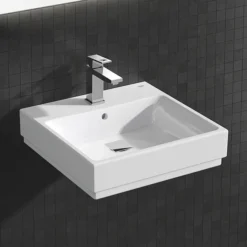 Grohe Cube Ceramic 500mm 1TH Wall Hung Basin