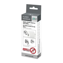 Zack Scala Stainless Steel Towel Hook + Mount Adhesive