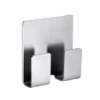 Zack Appeso Double Towel Hook - Stainless Steel