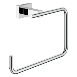 Grohe Essentials Cube Towel Ring
