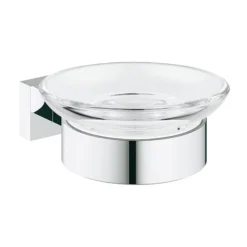 Grohe Essentials Cube Soap Dish With Holder