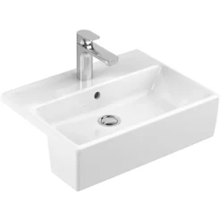 Villeroy & Boch Villeroy And Boch Memento 550 X 420mm 1TH Semi-Recessed Basin