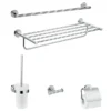 Hansgrohe Logis Universal 5-Piece Bathroom Accessories Set -Shower Essence 41728000 l