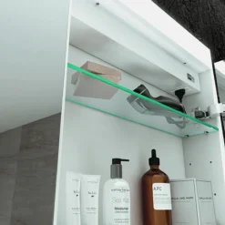 HIB Apex 50 LED Illuminated Mirror Cabinet -Shower Essence 47000 d1