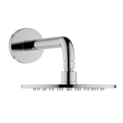 Keuco Ixmo Round Thermostatic Shower System With Head + Slide Rail Kit - Chrome -Shower Essence 59602010001 d1