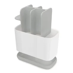 Joseph Joseph Easy-Store Large Toothbrush Caddy - White/Grey -Shower Essence 70510 d1