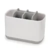 Joseph Joseph Easy-Store Large Toothbrush Caddy - White/Grey -Shower Essence 70510 d3