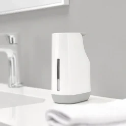 Joseph Joseph Slim Compact Soap Dispenser - White/Grey 8 Joseph Joseph Slim Compact Soap Dispenser - White/Grey -Shower Essence 70512 d1