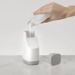 Joseph Joseph Slim Compact Soap Dispenser - White/Grey
