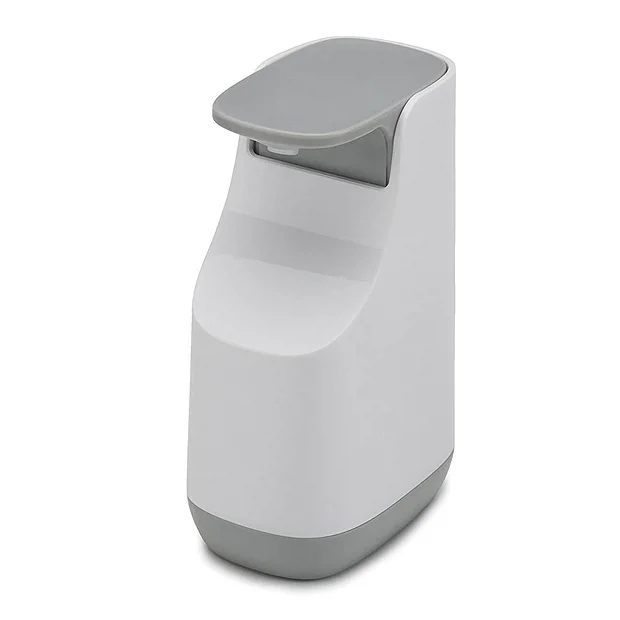 Joseph Joseph Slim Compact Soap Dispenser - White/Grey 4 Joseph Joseph Slim Compact Soap Dispenser - White/Grey - Image 2