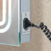 HIB Astral LED Mirror With Charging Socket -Shower Essence 77419000 d1