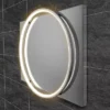 HIB Solas 50 LED Illuminated Mirror (Chrome Frame) -Shower Essence 79510500 d1