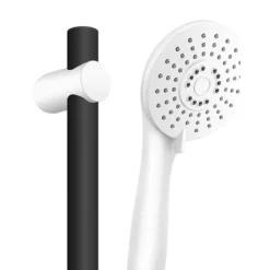 AQUAS Fit Ergo Manual 9.5KW Black + White Electric Shower -Shower Essence a000282 d1