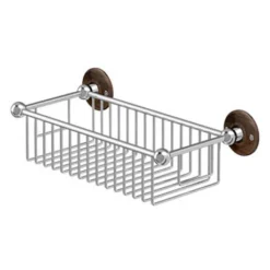 Burlington Deep Rectangular Basket - Walnut