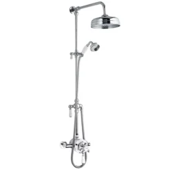 Hudson Reed Traditional Exposed Shower Valve, Riser Kit, Diverter & Shower Rose -Shower Essence a3091eam312nd1