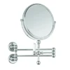 Burlington Traditional Cosmetic Wall Mirror - Chrome -Shower Essence a57chr l