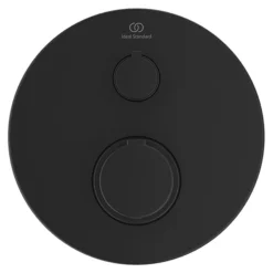 Ideal Standard Silk Black Ceratherm T100 Built-In Thermostatic 1 Outlet Shower Mixer 7 Ideal Standard Silk Black Ceratherm T100 Built-In Thermostatic 1 Outlet Shower Mixer -Shower Essence a5813xg d1