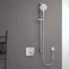 Ideal Standard Ceratherm Navigo Chrome Built-In Thermostatic 1 Outlet Square Shower Mixer + Easybox