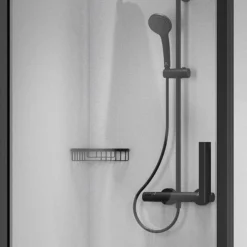 Ideal Standard Silk Black IOM Corner Shower Basket