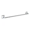 Heritage Chancery Single Towel Rail - Chrome -Shower Essence achstrc l