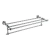 Heritage Holborn Double Bathroom Towel Shelf - Chrome -Shower Essence ahodbtc l