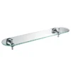 Heritage Holborn Single Glass Shelf - Chrome -Shower Essence ahosgsc l