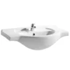 Alaska 750mm Semi Recessed Basin -Shower Essence alaska750mmsemirecessedbasinl