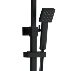 Arezzo Modern Square Thermostatic Shower - Matt Black 9 Arezzo Modern Square Thermostatic Shower - Matt Black -Shower Essence arz002dv2
