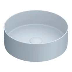 Arezzo 352mm Matt Blue Round Counter Top Basin -Shower Essence az110amld1