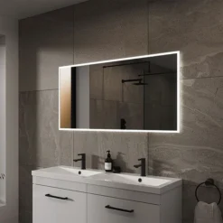 Arezzo 700 X 500mm LED Illuminated Bathroom Mirror With Shaver Socket & Anti-Fog -Shower Essence az6270mb d1