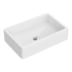 Arezzo 600 X 390mm Gloss White Rectangular Counter Top Basin -Shower Essence az7813 n d2