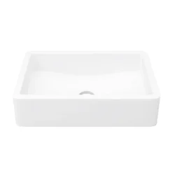 Arezzo 600 X 390mm Gloss White Rectangular Counter Top Basin -Shower Essence az7813nd2