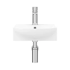 Arezzo 350 X 350 Modern Wall Mounted / Counter Top 1TH Basin -Shower Essence az814b d1