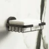 Arezzo Matt Black Soap Basket -Shower Essence azb324 d1