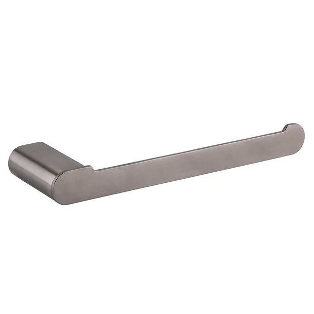 Arezzo Brushed Gunmetal Grey 4-Piece Bathroom Accessory Pack 7 Arezzo Brushed Gunmetal Grey 4-Piece Bathroom Accessory Pack - Image 5