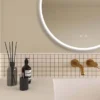 Arezzo 700mm Round Colour Changing LED Illuminated Bathroom Mirror With Bluetooth + Anti-Fog -Shower Essence azmir028 d5
