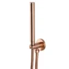 Arezzo Rose Gold Round Thermostatic Shower Pack With Wall Mounted Head + Handset 2 Arezzo Rose Gold Round Thermostatic Shower Pack With Wall Mounted Head + Handset -Shower Essence azrgspk4 detail6