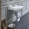 Burlington Edwardian Large Basin & Chrome Wash Stand -Shower Essence b51tht23a d1