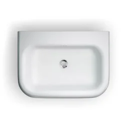 Clearwater - Medium Traditional Roll Top Basin With Stainless Steel Stand - W650 X D470mm -Shower Essence b8eb8esd1