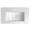 Nuie 800mm Minimalist Ceramic Inset Basin -Shower Essence bas011