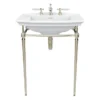 Heritage Abingdon Blenheim Basin & Washstand - Vintage Gold -Shower Essence blevg3th l