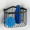 Black Corner Wire Shower Basket -Shower Essence blkcrn d2