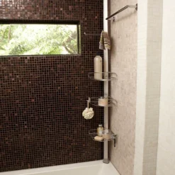 Simplehuman Tension Shower Caddy -Shower Essence bt1062 d3