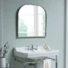Burlington Curved Mirror With Chrome Frame - 700x700mm 2 Burlington Curved Mirror With Chrome Frame - 700x700mm -Shower Essence burlingtoncurvedmirrorwithchromeframed1