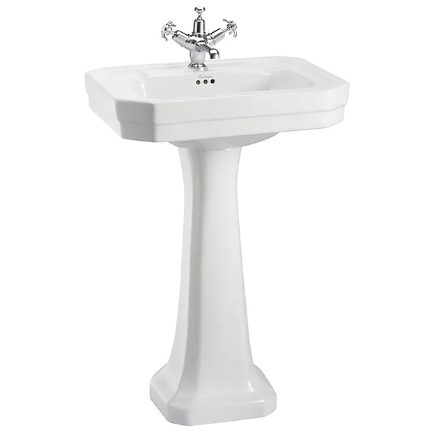 Burlington Victorian Medium Basin And Pedestal 4 Burlington Victorian Medium Basin And Pedestal - Image 2