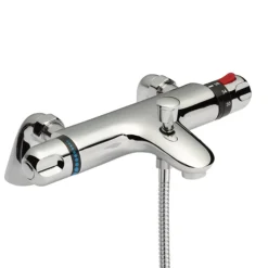 Nuie Reef Thermostatic Bath Shower Mixer - Chrome