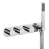 Crosswater Central Thermostatic Shower Valve With 2 Way Diverter & Shower Kit