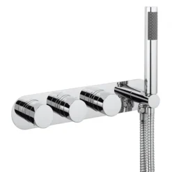 Crosswater Central Thermostatic Shower Valve With 2 Way Diverter & Shower Kit